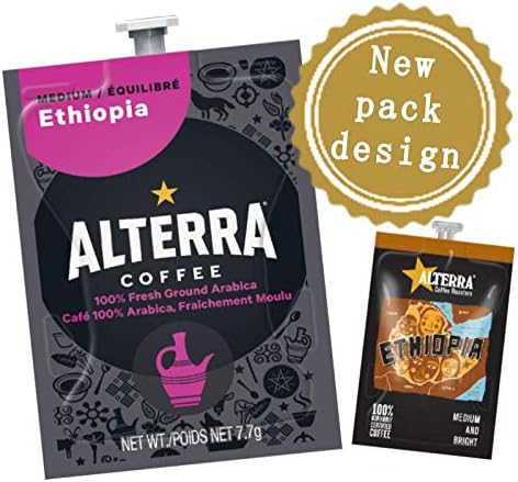 Flavia Alterra Coffee - ETHIOPIA COFFEE - 20 Drinks Sachets / 1 Rail - For Use In Flavia Coffee Machine - LOW DELIVERY COSTS WITH FREE DELIVERY ON ORDERS OVER £ 60.00 (ksv_wholesale)