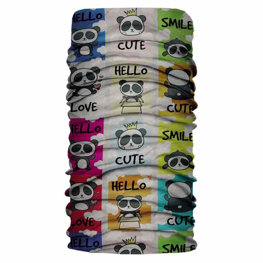 MATT Children's Wonder Scarf Micro Kids Tube Scarf Multifunctional Scarf Colour: Panda