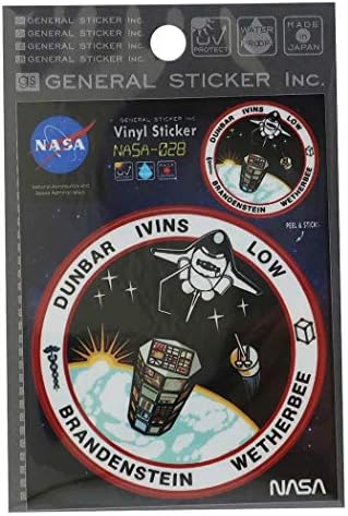 ビニール ステッカー ビッグ シール Nasa ナサ028 オフィシャル グッズ 営業 宇宙 ゼネラルステッカー 通販