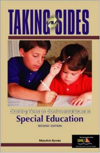 Taking Sides: Clashing Views on Controversial Issues in Special Education (Taking Sides: Special Education)