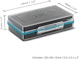 JJC 8 Slots Hard Plastic Battery Storage Box for AA 14500 8 Batteries view 7