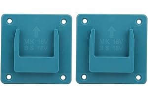 Electric Tool Holder Wall Mount Storage Bracket for Makita 18V Power Drill Hanger (Cyan)