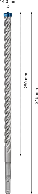 Bosch EXPERT SDS plus-7X Hammer Drill Bit 14 mm x 250 x 315 mm view 3