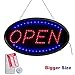 T-SIGN Open Sign,19x10 Inches Neon Open Sign with 3 Lighting Modes Led Open Signs for Business, Stores, Bars, Shops, Including Business Hour Sign and Suction Cup Hook