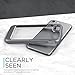 iPhone 7 Case, X-Doria EverVue Series - Cool, Slim, and Stylish Protection, Clear Impact Resistant Case for Apple iPhone 7, [Space Gray]