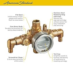 American Standard RU107ESS Flash Shower Rough-in