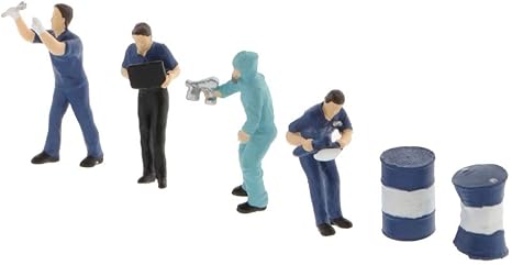 Amazon Sunnimix 1 64 人のアクションフィギュア プラスチック手塗装ミニチュア農民置物現実的なリトルモデル人のおもちゃプレイセット子供のための ブルー プラモデル 通販