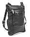 Krediz leather Crossbody Purses for Women, Multi Pocket Crossbody Purse with Adjustable Strap, Soft & Durable Leather Purse