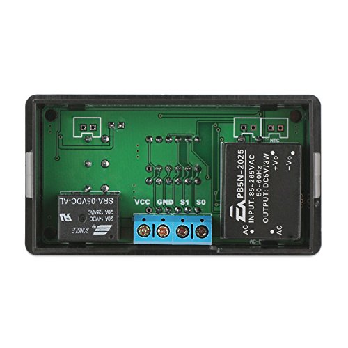 Relay Timer, DROK Digital LED Display Relay Switch Panel AC 85265V
