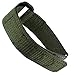 16-20mm Tec One Olive Nylon Sport Wrap Hook & Loop Mens Watch Band 5103