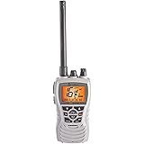 Cobra MR HH350W FLT Handheld Floating VHF Radio – 6 Watt, Submersible, Noise Cancelling Mic, Backlit LCD Display, NOAA Weathe