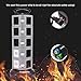 SUPERDANNY Surge Protector Power Strip Tower 3000W 13A 18 Outlet & 4.2A 4 USB Ports 6.5ft Extension Cord Desktop Charging Station 900 Joules, 3-Prong, Grounded, Multiple Protections for Home, Office