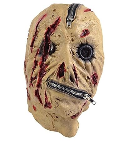 idealWigsNet Reißverschluss-Gummimaske