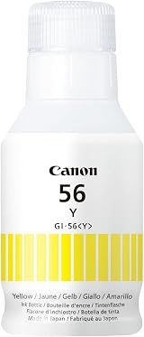 Canon GI-56Y Yellow Ink Bottle Genuine High Yield for MAXIFY GX6050 GX6150