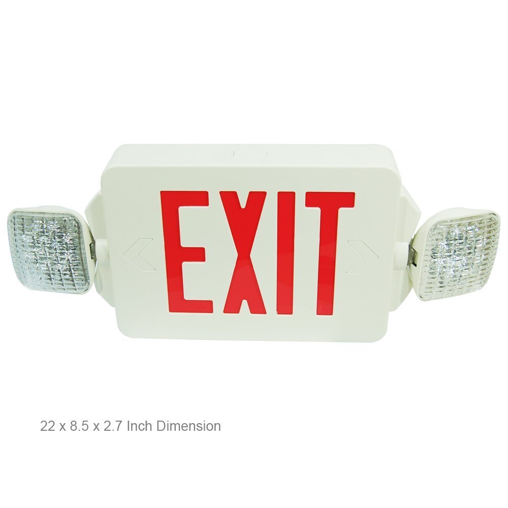 ETopLighting 2PCS LED Exit Sign Emergency Lighting Emergency LED Light