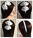 Shemay Fashion Solid Grosgrain Ribbon Hair Bows and Headbands for Toddlers Girls Kids