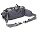 BP-VISION Outdoor Fanny Pack Hiking Camping Biking Waterproof Waist Pack 2 Water Bottle Holder Sports Bag for Women and Men Black