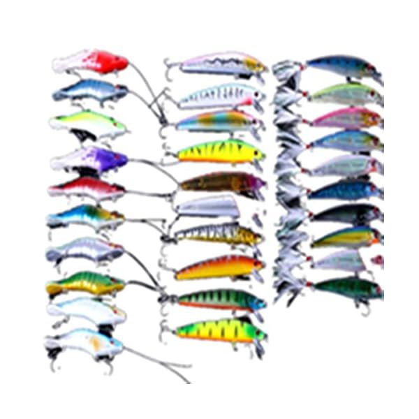 Fishing-LuresLaimeng-30-pcs-Kinds-of-Fishing-Lures-Crankbaits-Hooks-Minnow-Baits