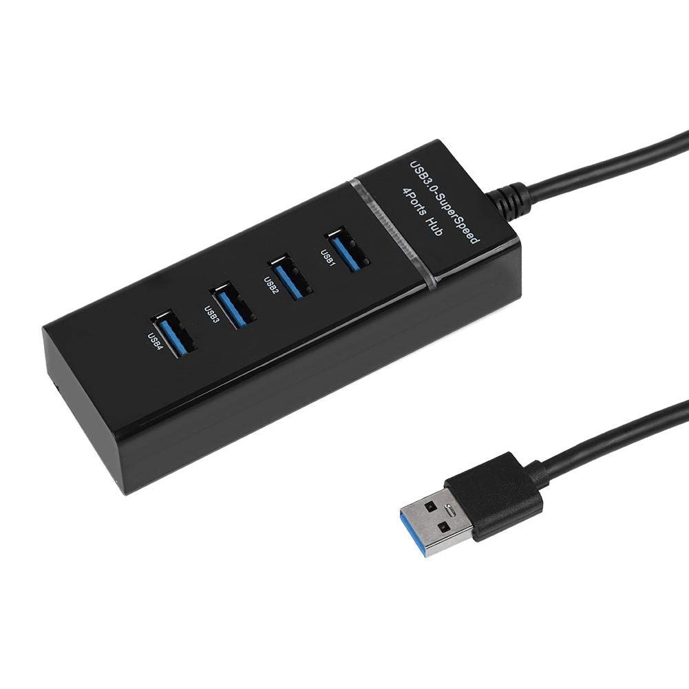 Annadue 4 Port USB 3.0 Hub, USB Splitter Hub for Laptop, Charging Dock Station, 5Gbps Charging Hub Adapter for Phone/Tablet/PC/for Windows
