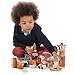 Tender Leaf Toys - Life on Mars Playset - S.T.E.M. Toy - 16 Pc Wooden Outer Space Themed Playset - Creates Interest in Science and Creative Role Play for Children - Age 3+