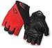Giro GG20130 Mens Monaco Road Gloves, Red/Blk - L