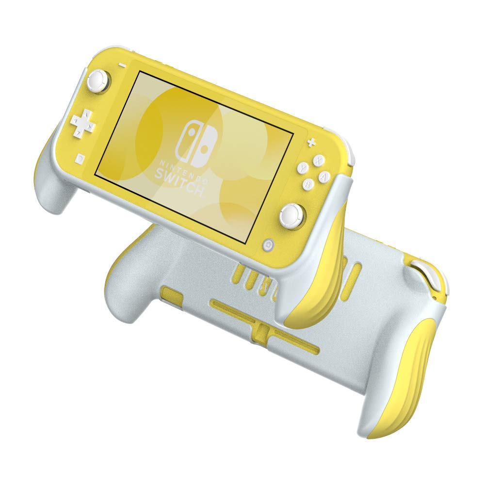 Laimax Grip Case for Nintendo Switch Lite,Hand Grips Handles Ergonomic Protective Case,Accessories Compatible with Nintendo Switch Lite (Yellow)
