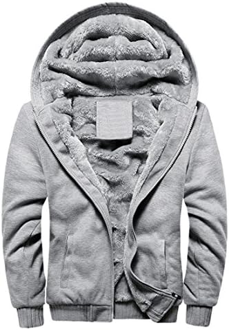 Mens Coat,Moonuy Mens Hoodie Fashion Winter Warm Fleece Zipper Jacket Parka Sweatshirt Outwear Overcoat Sweater,Mens Winter Coat,Mens Coats and Jackets,Mens Coats Waterproof,Mens Winter Coat