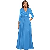 Long Sleeves Mother of The Bride Dresses Sequin Satin Grandmother of The Groom Dress for Wedding