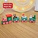 Gotd Christmas Decorations Christmas Woods Small Train Festive Toys Ornaments , 21x2.7x5cm (Green)