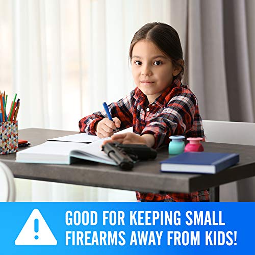 RPNB Portable Security Safe, Quick-Access Dual Firearm Safety Device with Quick Reliable Keypad Access