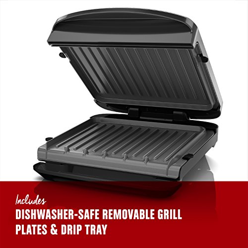 Foreman Rapid Grill Series, 4Serving Removable Plate Electric