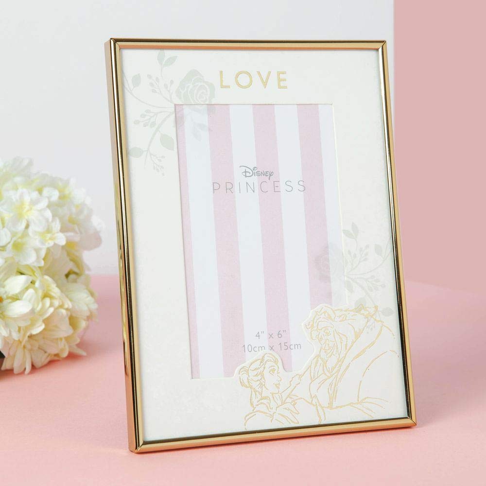 Widdop 4" x 6" Disney Happily Ever After Frame - Beauty & The Beast