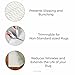 Linenspa Non-Slip Area Rug Pad - 3 x 5 Feet - Excellent Grip - Indoor - Rubberized