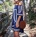 Jeasona Womens Bathing Suits Cover Up Off Shoulder Dress Swimwear Ethnic, One Size, Navy