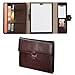 Cutter & Buck Amer Classic Tri-fold Padfolio- Mahogany
