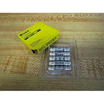 Amazon.com: Bussmann GDA-200MA 200 Mamp Ceramic Fast ... ul fuse box 200 amp 