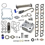 CNS EGR-DK-OCK43 EGR Delete Kit & Engine Oil Cooler & Cooler Kit with Gaskets for Ford E-Series / F-Series / EXCURSION 6.0L (363cid) OHV V8 POWER STROKE DIESEL TURBO 03-10
