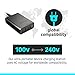 Grandstar USB Type C Charger, 75W USB Desktop Power Adapter with Quick Charge 3.0, 4 Ports Fast Charging Station,USB C Power Delivery PD for MacBook, Laptops, Phones and Tablet