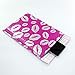 Yomuse #0 Extra Wide 7 x 10 Kiss Poly Bubble Mailer Self-Seal Padded Envelopes Fits CD DVD, Pack of 50, Hot Pink