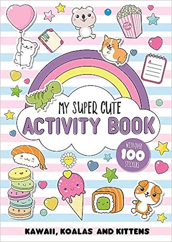 Amazon Com My Super Cute Activity Book Kawaii Koalas And Kittens Books