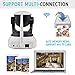 IP Camera, UOKOO 720P WiFi Security Camera Internet Surveillance Camera Built-in Microphone, Pan/Tilt with 2-Way Audio,Baby Video Monitor Nanny Cam, Night Vision Wireless IP Webcam New