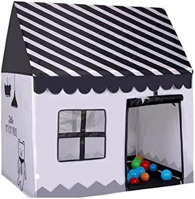 Coreliky Kids House Play Tent for Indoor& Outdoor with 100 pcs Ocean Plastic Balls; Durable and Easy Set Up Toddler Playhouse Reading Nook and Game Corner