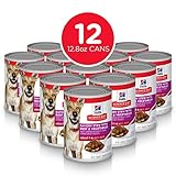 Hill's Science Diet Wet Dog Food, Adult, Savory Stew with Beef & Vegetables, 12.8 oz, 12-pack