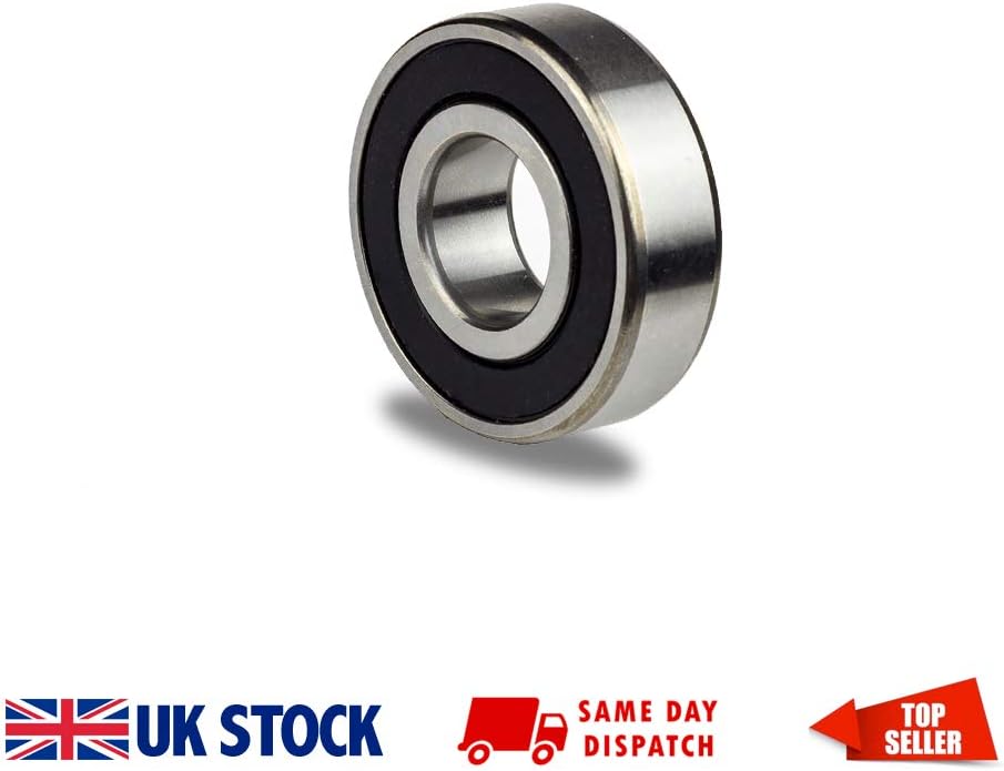 698RS 698-2RS 619/8 2RS Rubber Shielded Deep Groove Ball Bearing 8x19x6mm, 2
