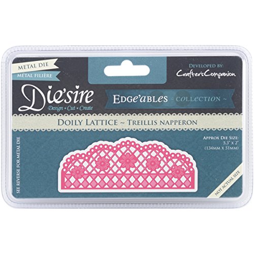 Crafter's Companion Doily Lattice Die'sire Edge'ables Cutting & Embossing Die