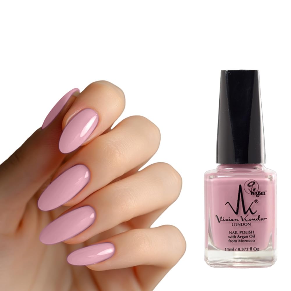 Vivien Kondor Vegan Friendly Argan Care Nail Polish (Pastel Lilac)