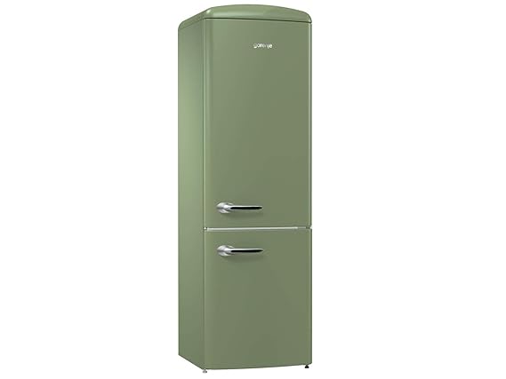 Gorenje ORK 193 OL Stand Kühl-Gefrier-Kombination Olive Grün Kühlschrank Gefrierschrank Standgerät Retro
