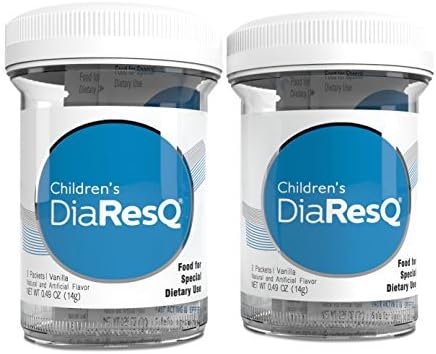 DiaResQ Diarrhea Relief for Children, 2-Packet Cups, Vanilla, 2 Count by DiaResQ
