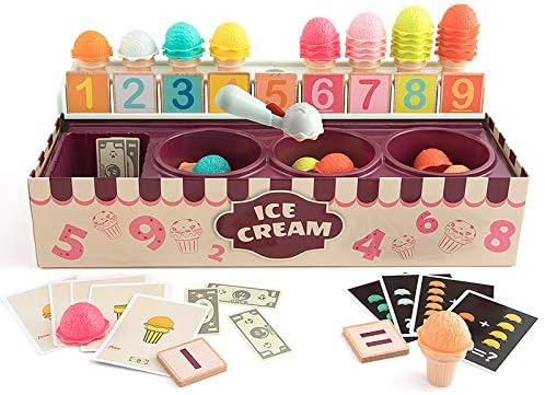 Lying Cuisine Pour Enfants Jouets Jouets Glacier Cadeau D Anniversaire Pour Une Petite Fille De 3 A 6 Ans Amazon Fr Cuisine Maison