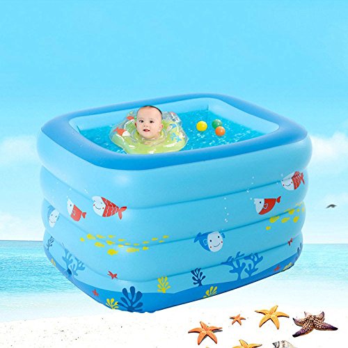 Guohong Cx Piscine Gonflable Pour Enfants Vert Pvc En Plastique
